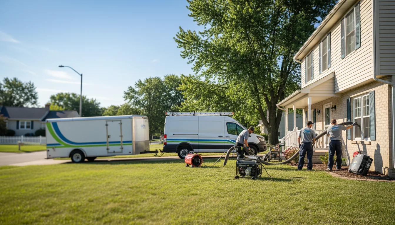 Flooded Basement Restoration And Cleanup With Repair in Rockville, NE near me